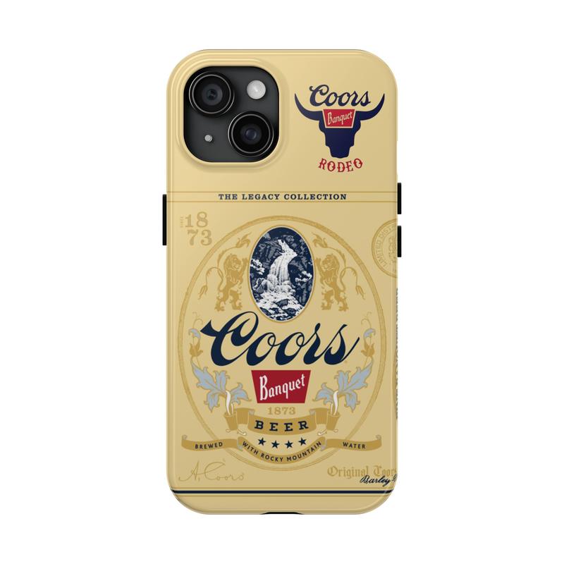 Coors Banquet Heritage Phone case, COORS RODEO Cover , Cowboy Phone case, Coors  Case, iPhone 15 14 13 12 11 Pro Max Plus X Protection Rubber