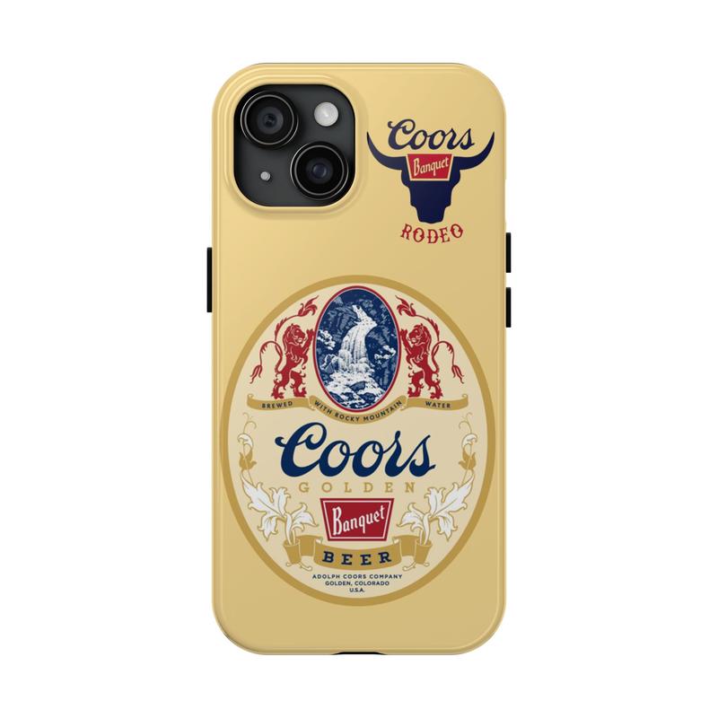 Coors Banquet Heritage Phone case, COORS RODEO Cover , Cowboy Phone case, Coors  Case, iPhone 15 14 13 12 11 Pro Max Plus X Protection Rubber