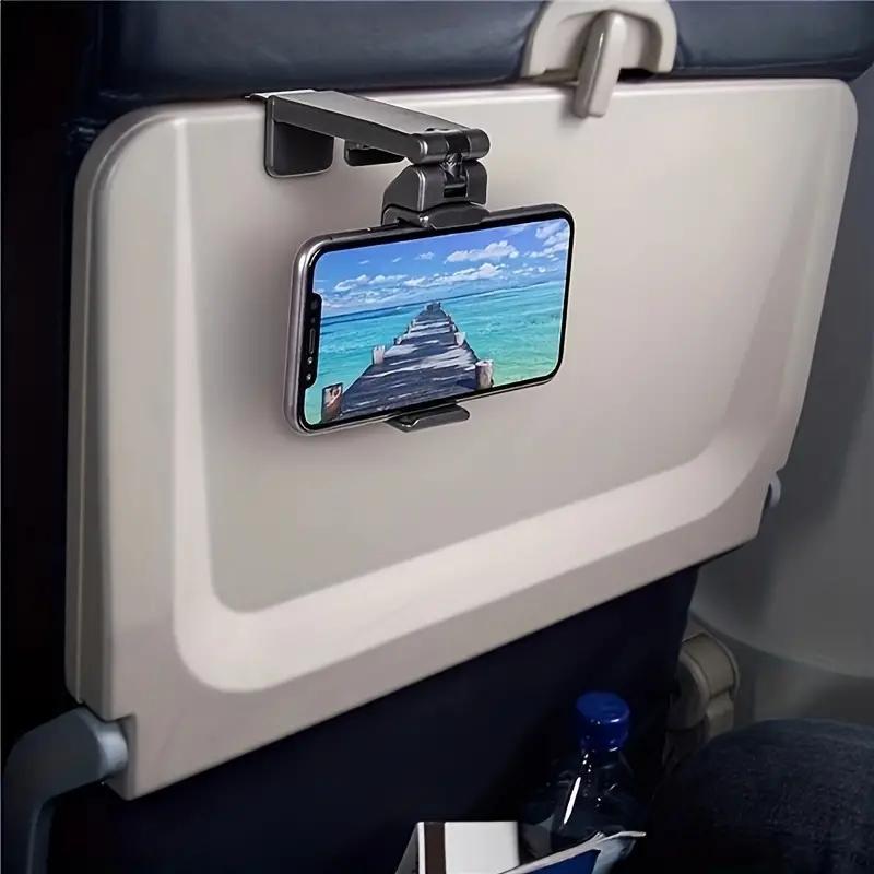 360 Degree Rotatable Phone Holder, 1 Count Universal Multi-angle Adjustable Phone Stand, Phone Accessories for Flying Traveling, Business Trip