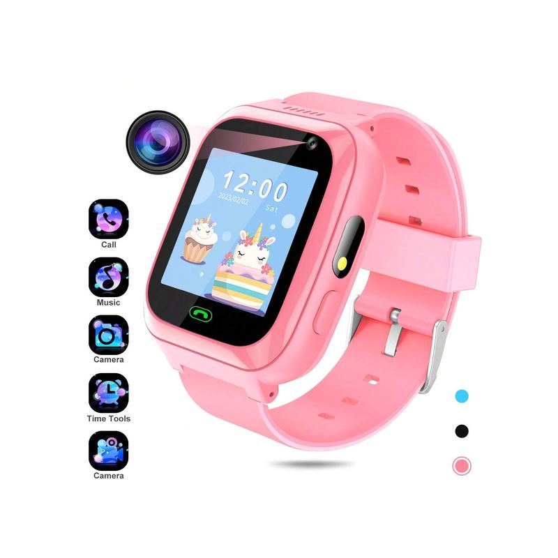 [DDB] Kids Watches Children Watch Kids Smartwatch With Text&Call Games Camera Recorder Alarm Flashlight Music Player For 3-12 Boys Girls Gifts [Good gift choices]