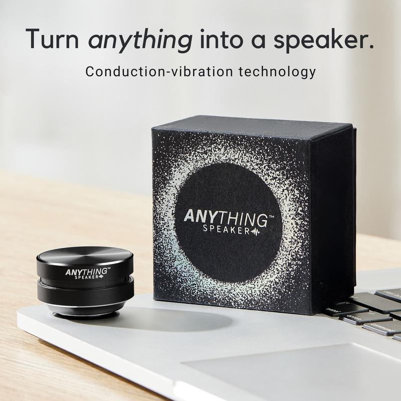 Anything Speaker 2024 - Turn Anything Into A Speaker - Portable Mini Bluetooth Speaker - Bone Conduction Audio - Humbird & Smartphone Compatible