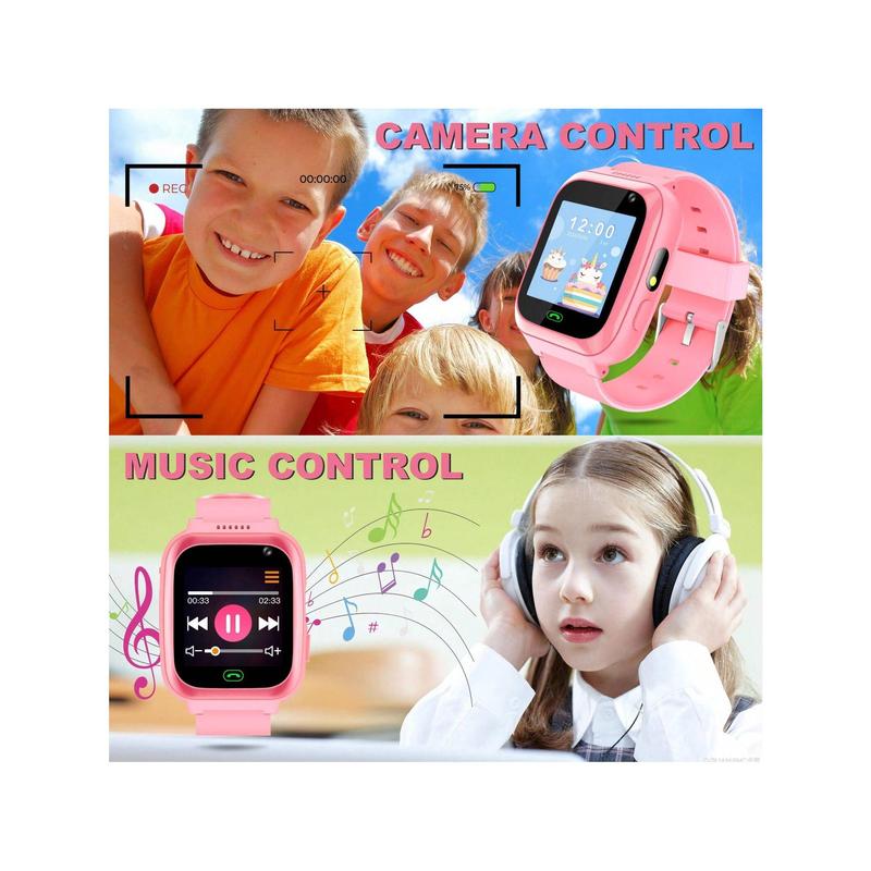 [DDB] Kids Watches Children Watch Kids Smartwatch With Text&Call Games Camera Recorder Alarm Flashlight Music Player For 3-12 Boys Girls Gifts [Good gift choices]