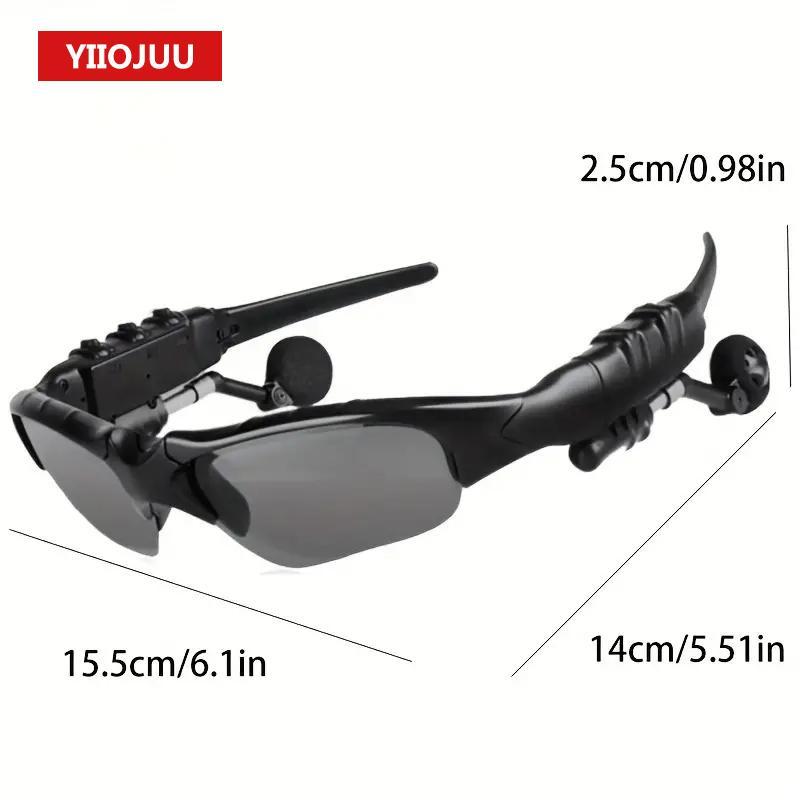 Wireless Smart Glasses, Multifunctional Glasses with HiFi Surround Sound, Wireless Smart Glasses for Driving, Multi-purpose Glasses for Outdoor