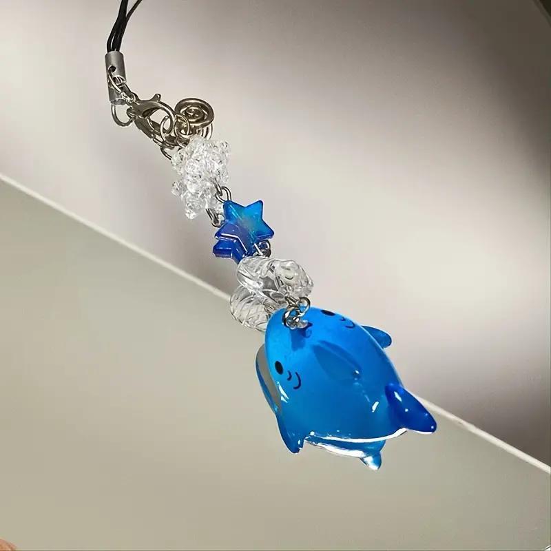 Cute Shark Design Phone Chain for Smartphone, Creative Cell Phone Decorative Lanyard, Fashion Phone Charm for Women & Girls, Phone Accessories, Mobile Phone Decoration Accessories