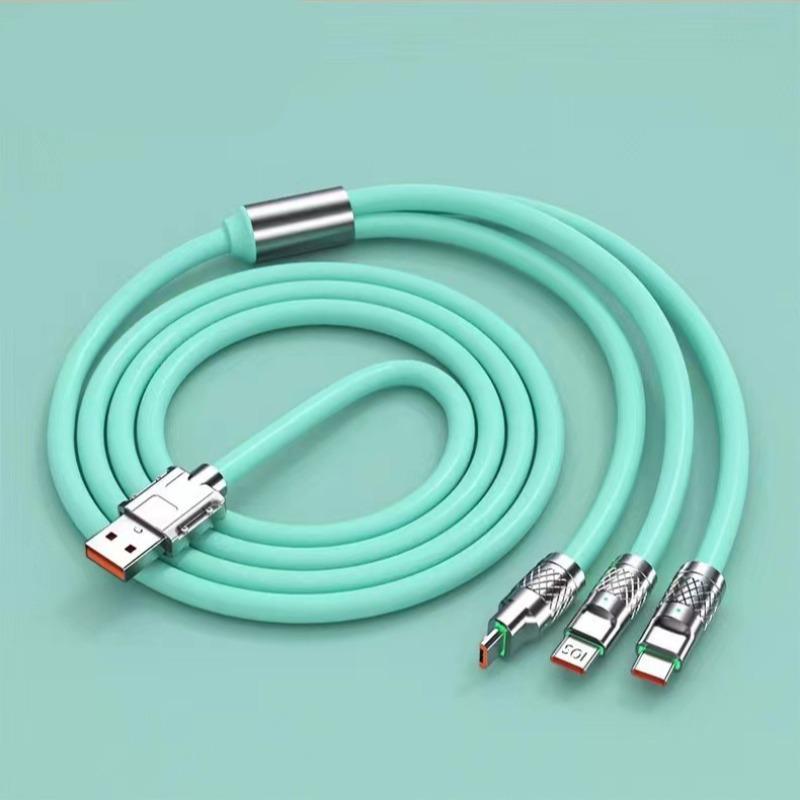 3 In 1 2 In 1 Fast Charging Data Cable, Multiple USB Fast Charging Cables, Multifunctional Charging Cable for iPhone Xiaomi Samsung