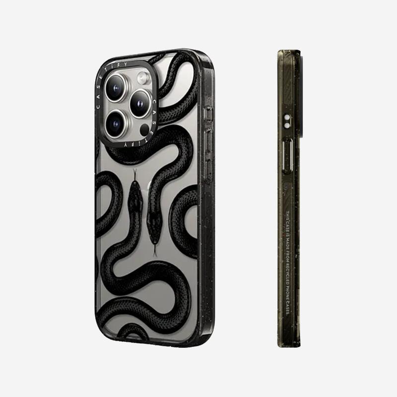 CASETiFY Impact Case for iPhone 16 15 14 Series [4X Military Grade Drop Tested   8.2ft Drop Protection] - Black Cover Protective 14  pro