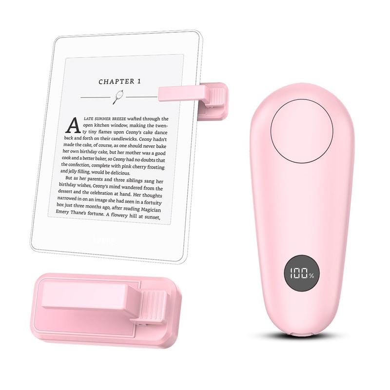 Remote Page Turner, Rechargeable Remote Page Turner with Power Display, Page Turner Clicker for iPad Tablets Phone Reading Novels Taking Photos