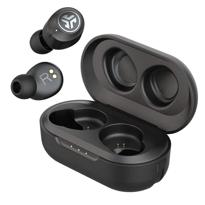 JLab JBuds Air ANC True Wireless Earbuds, Black, Active Noise Canceling, Low Latency Movie Mode, Dual Connect, IP55 Sweatproof, 3 EQ Settings Audio Bluetooth