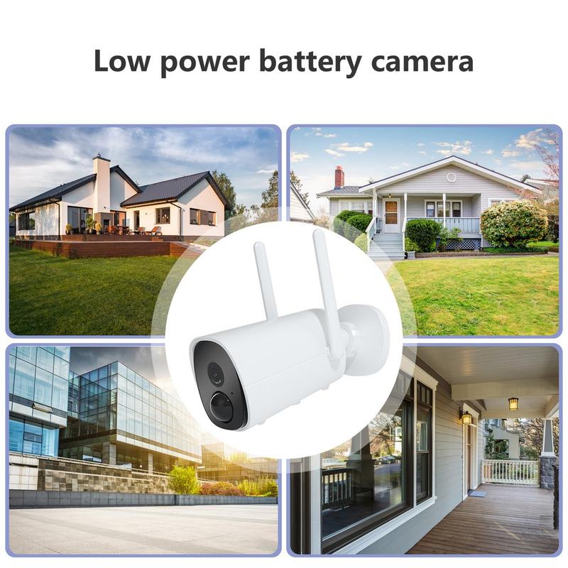 Practical Low-power Battery Camera 10400mAH Full Battery Long Standby IP65 Waterproof Network Camera Card Digital