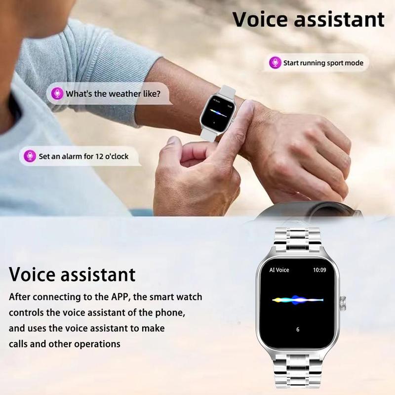 Multifunctional Smart Watch, 1 Count Fashionable Digital Watch with Multi-Sport Modes, USB Rechargeable Sports Watch for Women & Men