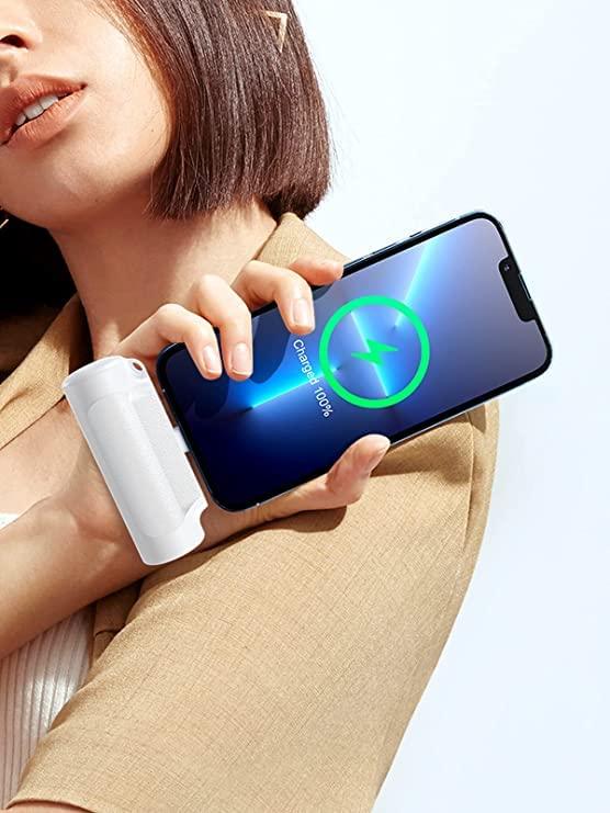 6500mAh Ultra-Compact Power Bank, 20W Fast Charging Cute Battery Pack Compatible with iPhone 14 14 Pro Max 13 13 Pro Max  12 12 Pro Max 11 Pro XS Max XR X  8 716 Plus Airpods Cellphone Smartphone Mobile Charging