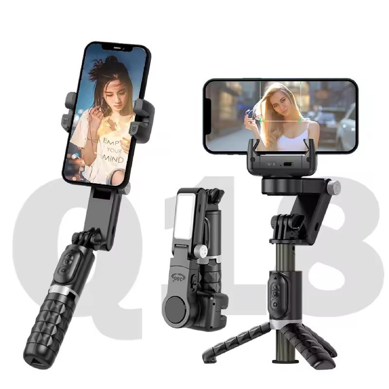 360 Degree Rotatable Selfie Stick, Handheld Gimbal Stabilizer, Anti-shake Selfie Stick, Phone Accessories for Smartphone Photography