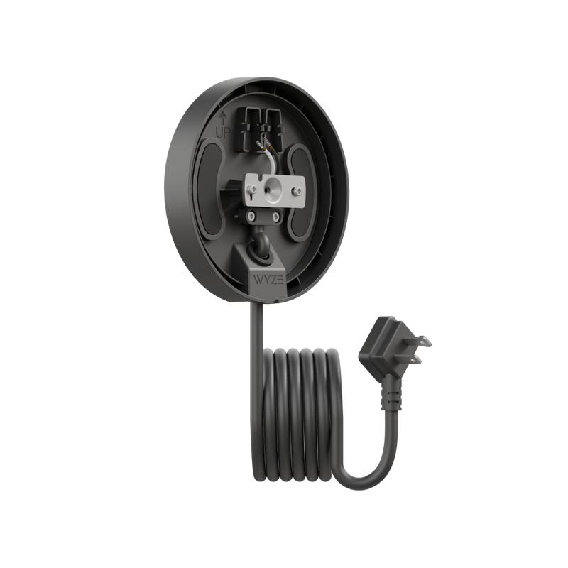 Wyze Cam Floodlight Plug-In Mount - No Junction Box Required Cameras Security Cable Cord