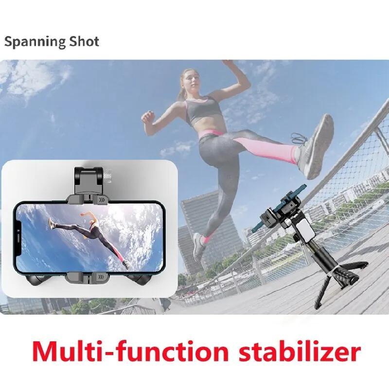 360 Degree Rotatable Selfie Stick, Handheld Gimbal Stabilizer, Anti-shake Selfie Stick, Phone Accessories for Smartphone Photography