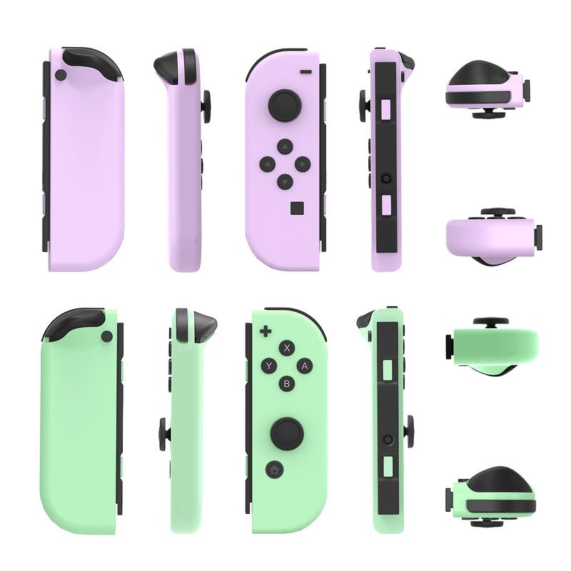 Switch Controller, Wireless Controller Replacement for Switch Joycons ,Left and Right Switch Joypad Controller Support Dual Vibration Wake-up Screenshot Motion Control,No NFC