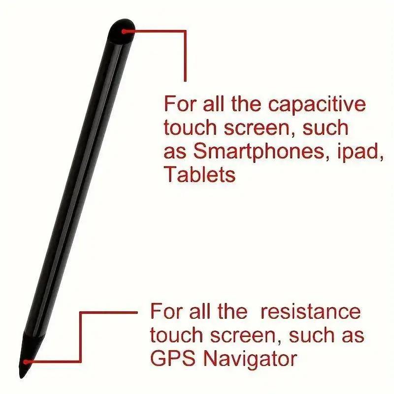 2 in 1 Mobile Phone Touch Screen Stylus, Dual Function Stylus for iPhone 14 13 12 11 Pro Max X, Smart Stylus for Samsung Galaxy S23 S22 5G Plus & Tablet