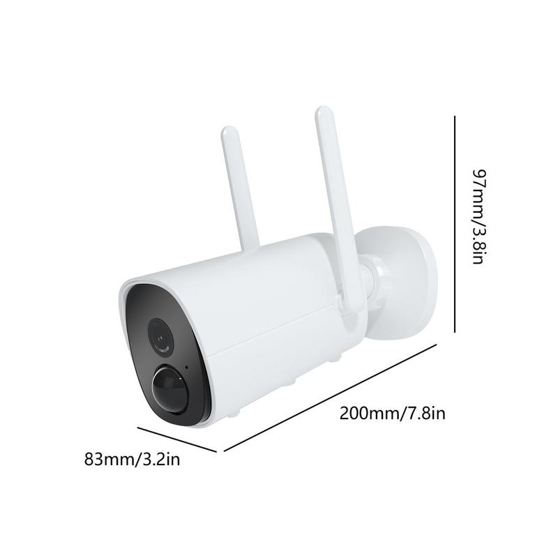 Practical Low-power Battery Camera 10400mAH Full Battery Long Standby IP65 Waterproof Network Camera Card Digital