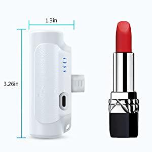 6500mAh Ultra-Compact Power Bank, 20W Fast Charging Cute Battery Pack Compatible with iPhone 14 14 Pro Max 13 13 Pro Max  12 12 Pro Max 11 Pro XS Max XR X  8 716 Plus Airpods Cellphone Smartphone Mobile Charging