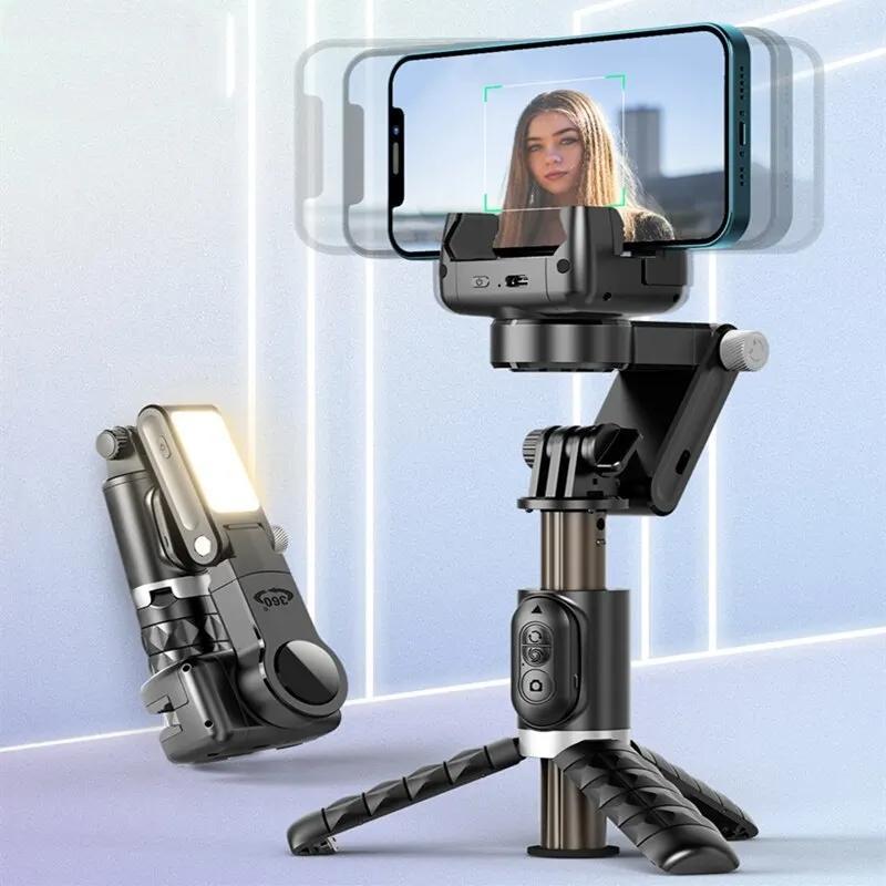 360 Degree Rotatable Selfie Stick, Handheld Gimbal Stabilizer, Anti-shake Selfie Stick, Phone Accessories for Smartphone Photography