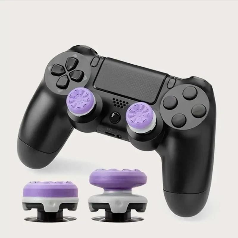 FPS Thumbsticks, 2 Counts Silicone Thumbsticks, Concave Thumb Grips, Console Accessories for PS4 PS5 for Xbox X S One for Switch Pro Controller