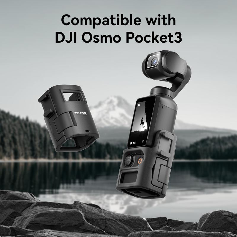 TELESIN Osmo Pocket 3 Expansion Adapter