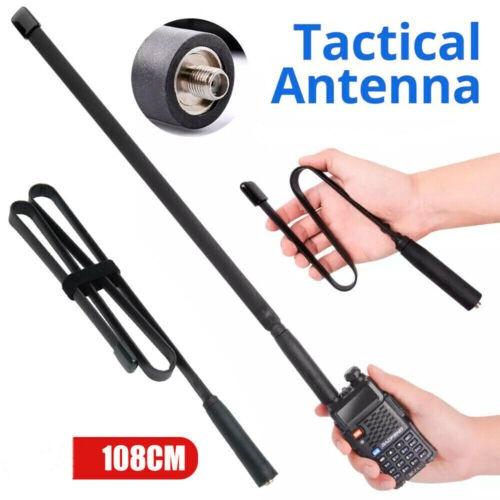 42.5'' SMA-Female Tactical AR-152A Antenna VHF UHF For UV-5R UV-82 BF-888S Radio