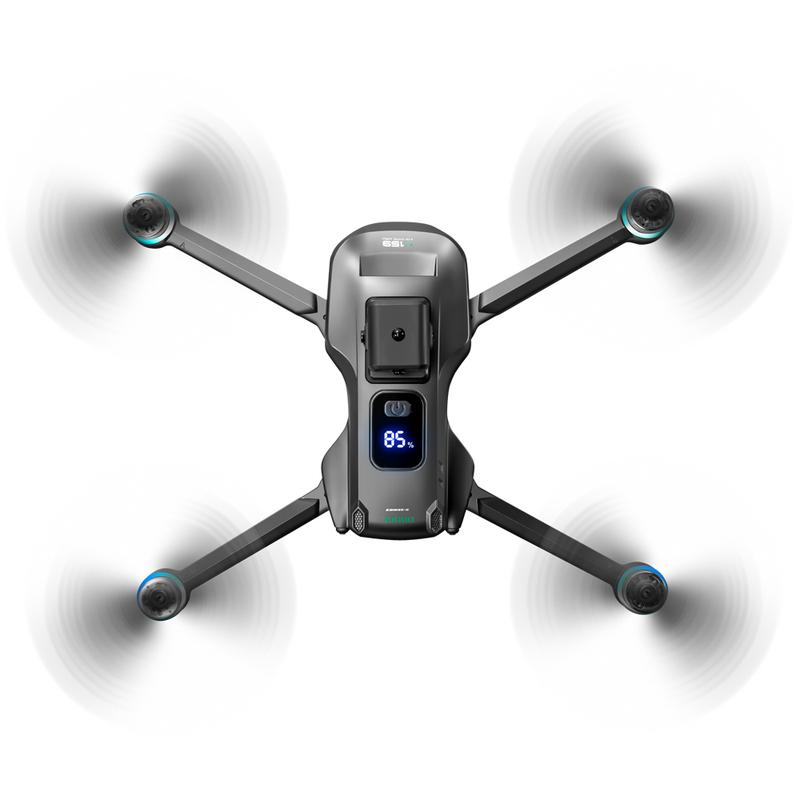 Wireless 5G GPS drone Four-sided obstacle avoidance, optical flow positioning long batttery life and screen remote controller accessories dual cameras carrollers camara inteligente WiFi PanTilt