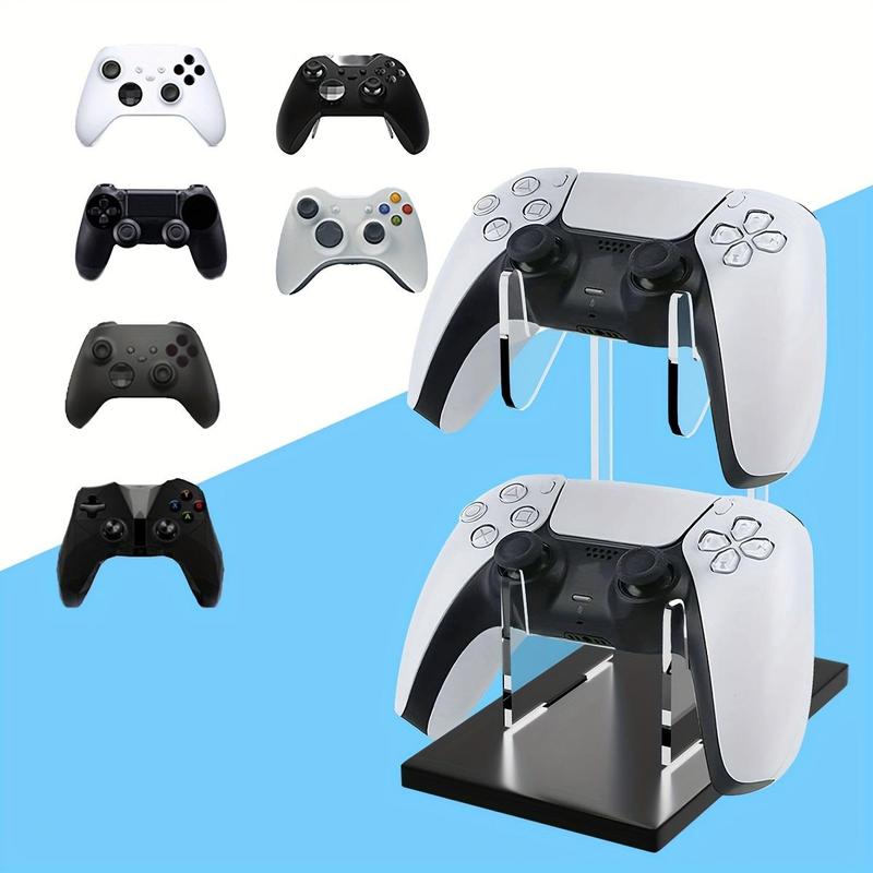 Double Layer Game Controller Holder, Game Controller Storage Rack, Game Controller Display Stand, Console Accessories for Home & Office