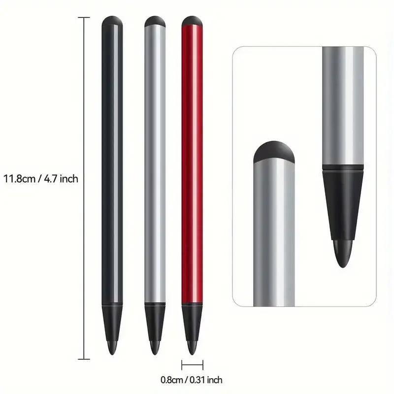 2 in 1 Mobile Phone Touch Screen Stylus, Dual Function Stylus for iPhone 14 13 12 11 Pro Max X, Smart Stylus for Samsung Galaxy S23 S22 5G Plus & Tablet