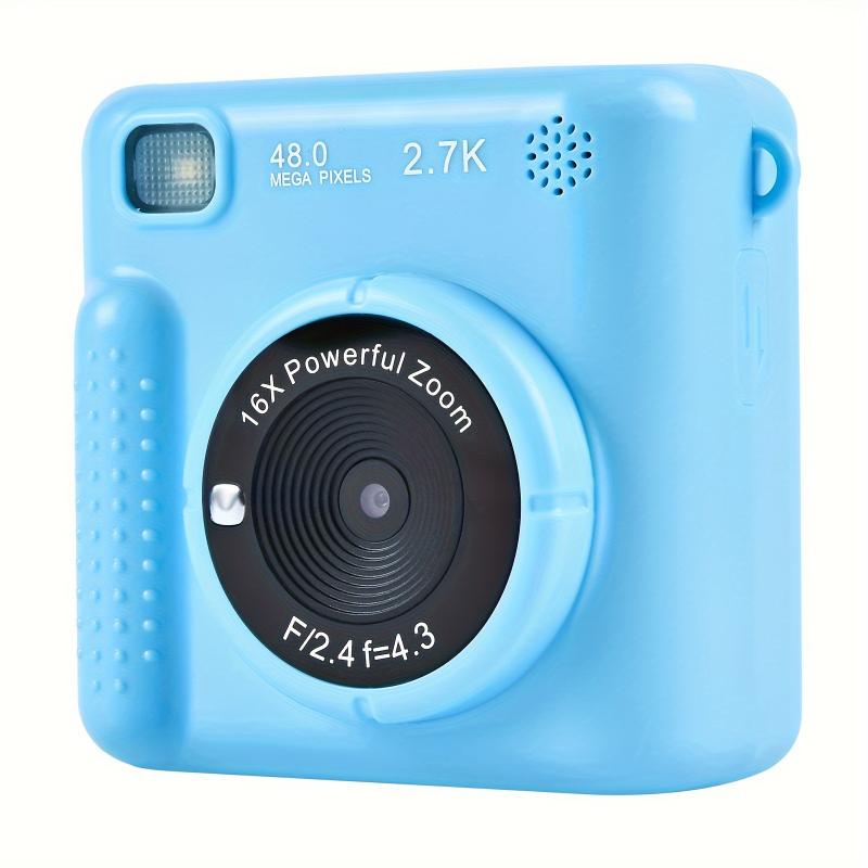 Kids Camera Instant Camera, 1080P 2.4 Inch Screen Instant Camera Kids With Print Paper & 32GB Card, Digital Camera Kids Gift For Kids3-12 Years