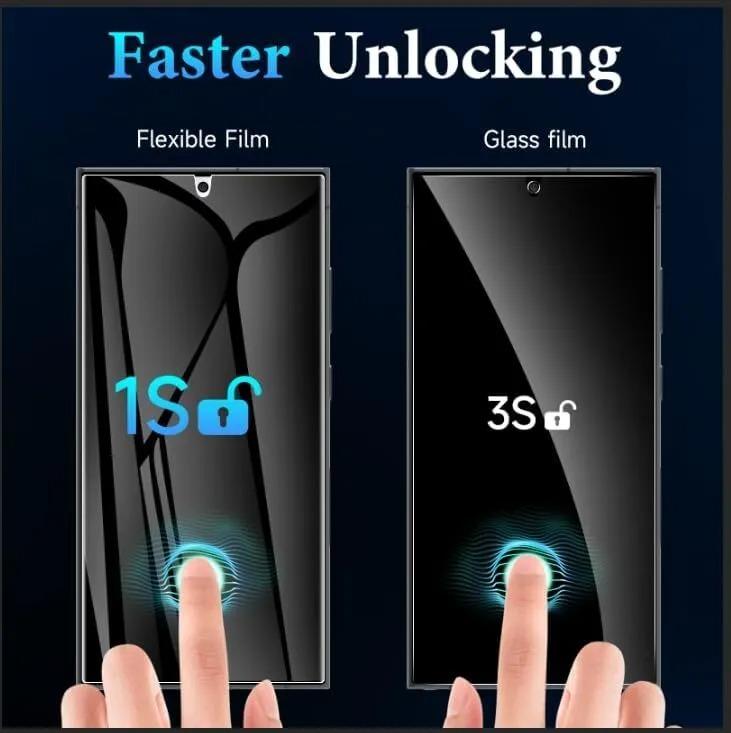 3-Pack For Samsung S24 Ultra Plus S23 S22 S21 Anti-Spy Privacy Hydrogel Screen Protector [Not Glass]