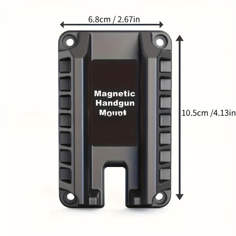 1 PC 2 PCS Magnetic Holster Holder Quick-Attach Magnetic Mount, Holster Holder, Hidden Magnet for Vehicle, Truck, Home, Wall and Table