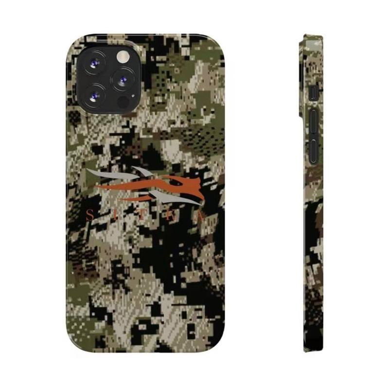 Sitka Subalpine Camo Combo Phone Case, Hunting Camo Waterfowl, For Iphone 16 15 14 13 12 11 Pro Max 8 X XR XS Accessories Protection