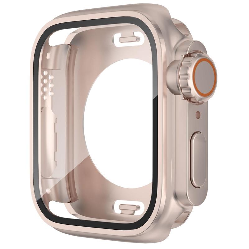 Waterproof & Dustproof Smart Watch Case, Full Coverage Smart Watch Protective Case, Smart Watch Protector Cover Compatible with Apple Watch 40mm 41mm 44mm 45mm