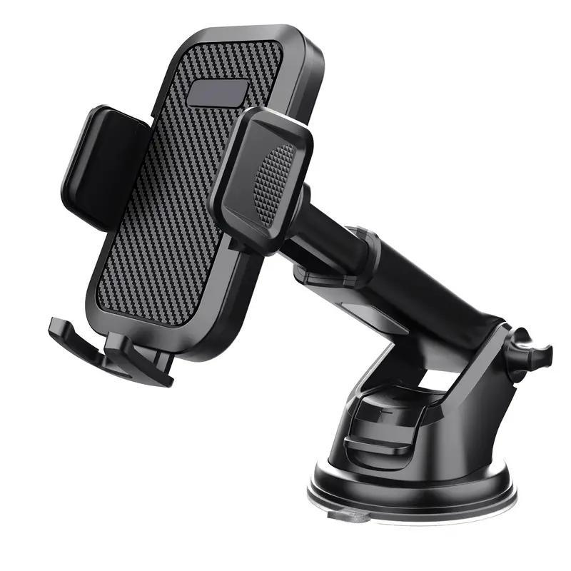 Car Phone Holder With Suction Cup, Navigation Bracket, Windshield & Dashboard Dual Use Telescopic Phone Holder