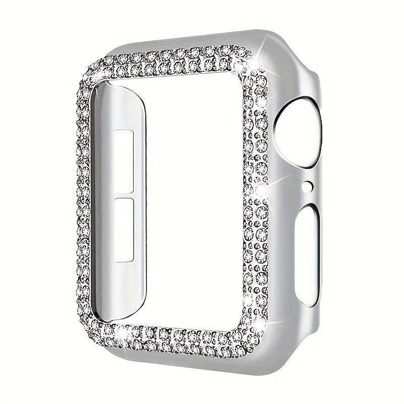 Artificial Rhinestone Decor Watch Case (Only Case), Anti-scratch Watch Protective Cover, Smart Watch Protector Compatible with Apple Watch Ultra 9 8 7 5 4 3 2 1 SE