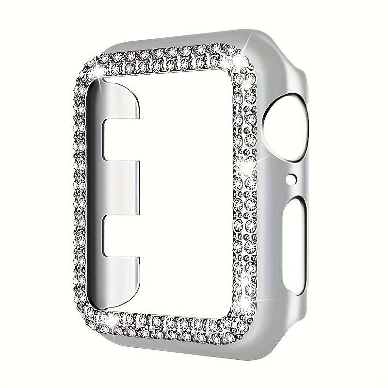 Artificial Rhinestone Decor Watch Case (Only Case), Anti-scratch Watch Protective Cover, Smart Watch Protector Compatible with Apple Watch Ultra 9 8 7 5 4 3 2 1 SE