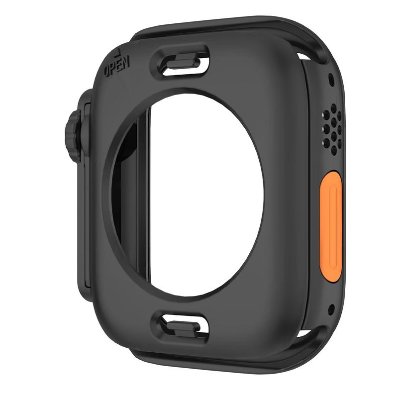 Waterproof & Dustproof Smart Watch Case, Full Coverage Smart Watch Protective Case, Smart Watch Protector Cover Compatible with Apple Watch 40mm 41mm 44mm 45mm