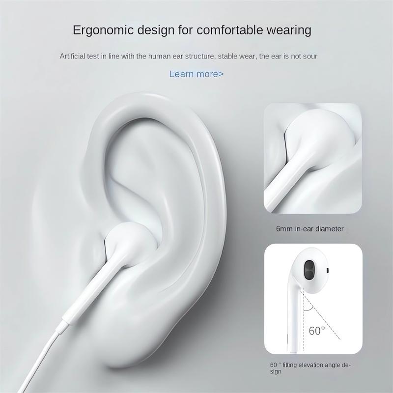 Earphones for iPhone, Wired Earbuds in-Ear Headphone Lightning Connector Compatible with iPhone 14 13 12 11 Pro Max XR 8 7