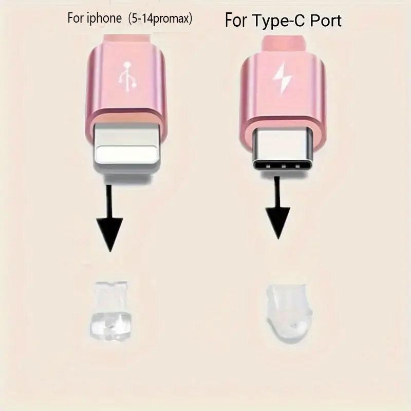 Flower Design Phone Dust Plug, 1 Count Cute Phone Charm, Fashionable Phone Accessories for Women & Girls, Mobile Phone Parts