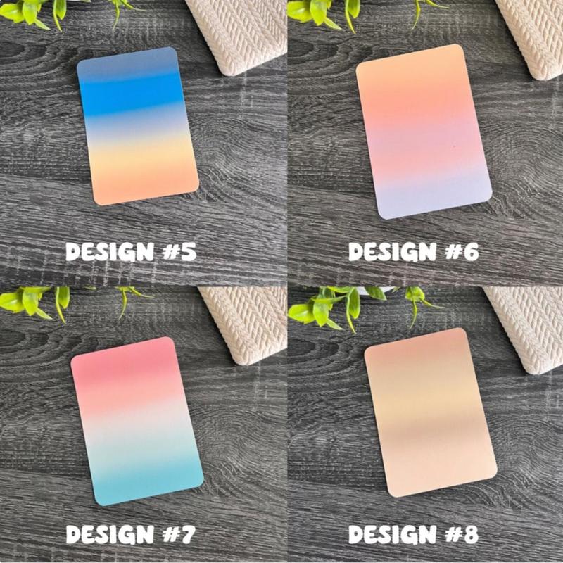 Gradient Kindle Device Inserts - Durable Cardstock Inserts for Clear Case Covers | Oasis Covers | Paperwhite Accessory Skins | Decoration Gifts for Readers | Basic Reading Accessories | Paper Insert | Booktok | Book Lover