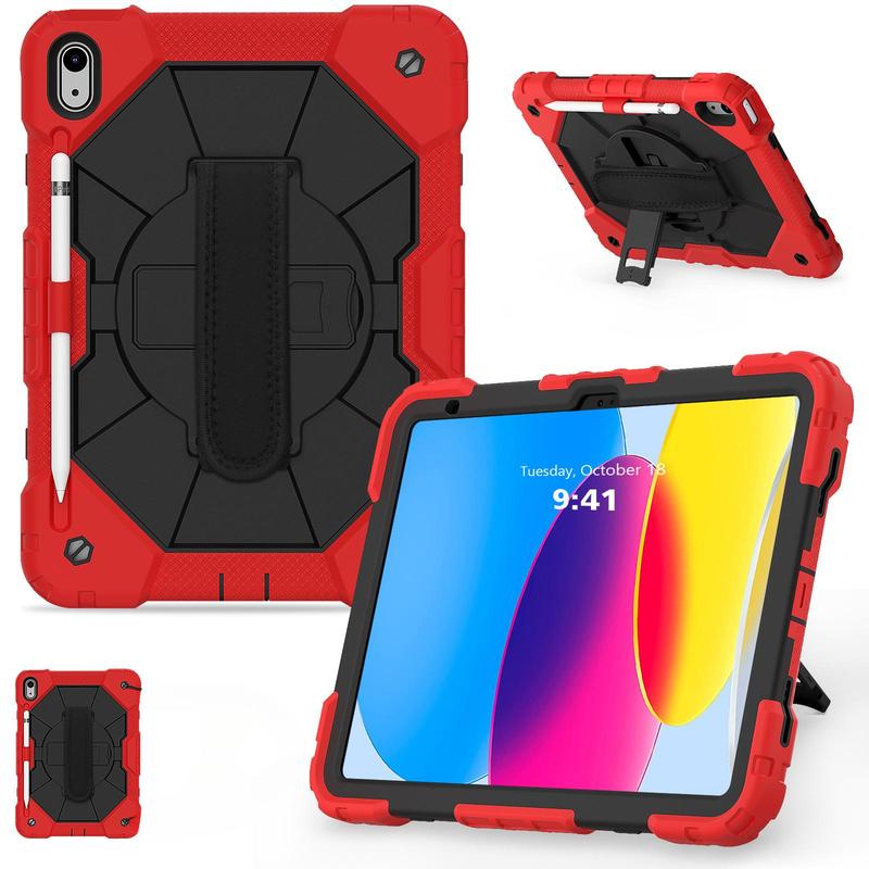 Shockproof Tablet Case, 1 Count Anti-collision & Anti-drop Tablet Protective Cover with Hand Loop, Tablet Protector for iPad 7.9 8.3 Inch, iPad 10.9 11 Inch