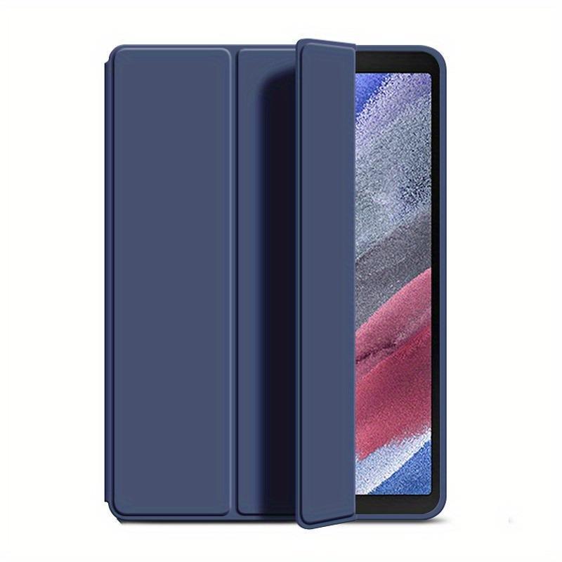 Solid Color Tri-fold Stand Tablet Case (1 Count), Shockproof & Scratch-resistant Protective Case, Tablet Protector for Samsung Galaxy Tab A7 A8 A9