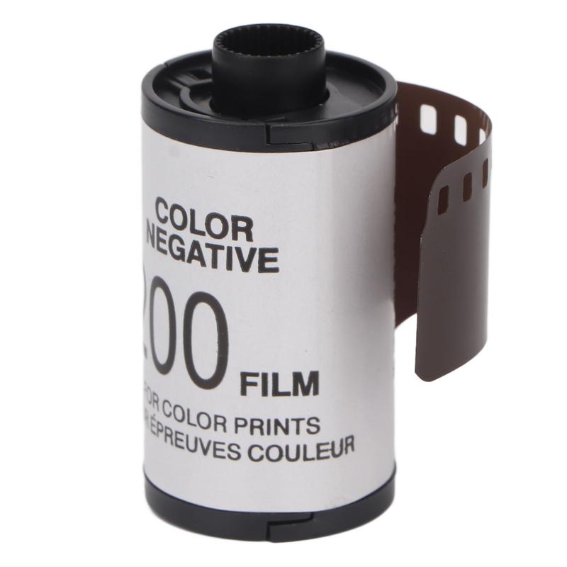 8 Rolls 35mm ISO200 High Definition Color Film for Photography Wide Exposure High Contrast