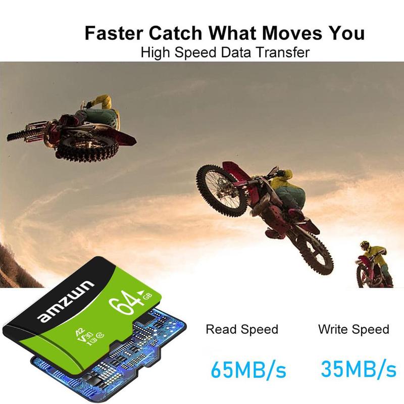 Micro TF SD Card, 1 Count High Speed Memory Card, Micro Flash SD Card for Cellphone Camera Table PC, Camera Accessories