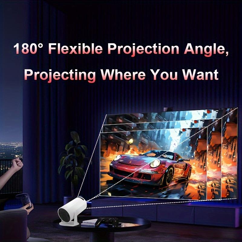 Oversize Model HY300 Projector 4K Android 11.01080P 720 P 200ANSI Portable Home Outdoor Cinema 180° Projection Angle Adjustable Projector With Wifi Home Theater Projectors