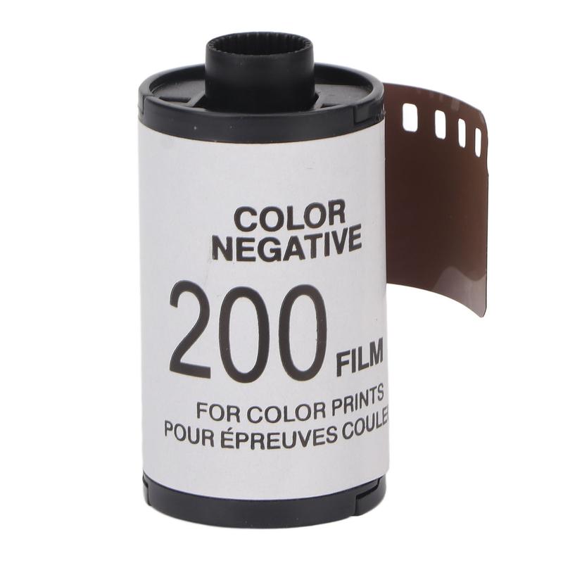 8 Rolls 35mm ISO200 High Definition Color Film for Photography Wide Exposure High Contrast