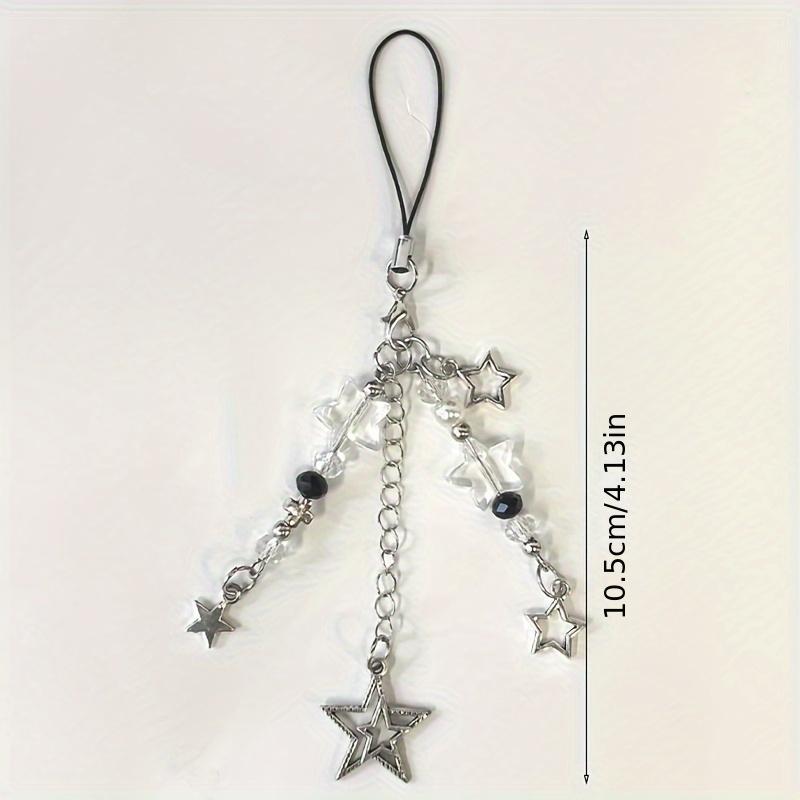 Cute Star & Moon Design Phone Chain, Creative Five-pointed Star Phone Lanyard, Universal Fashion Phone Accessories for Women & Girls