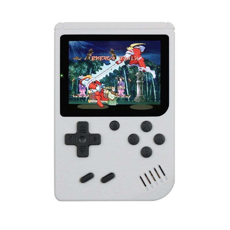 Rechargeable Portable Handheld Game Console with TV Connection for Single and Two Players Protection