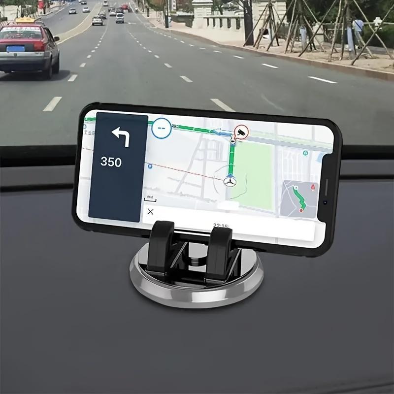 360 Degree Rotatable Car Phone Holder, Non-slip Car Dashboard Phone Mount, Universal Car Interior Accessories for Most Smartphones